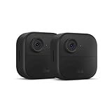 Blink Outdoor 4 (newest model), Wireless smart security camera, two-year battery, 1080p HD day and infrared night live view, two-way talk – 2 camera system