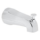 American Standard 8888026.002 Bath Slip-On Diverter Tub Spout, 4 in, Polished Chrome