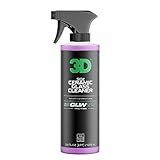 3D SiO2 Ceramic Glass Cleaner, GLW Series | Water & Rain Repellent | All-Weather Protective Ceramic Glass Cleaner | Safe for Tinted, Non-Tinted Windows & Mirrors | DIY Car Detailing | 16 oz