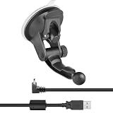 GPS Mount for Garmin,(2Pcs) 17mm Ball Windshield Suction Cup Mount
