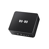 wo-we AMD P5 Mini Gaming PC Ryzen R5-3500U, 8GB DDR4 256GB SSD, 3200MHz RAM, Desktop Mini Computers Triple 4K Display 2*HDMI WIFI5