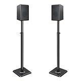 Mounting Dream Height Adjustable Speaker Stands for Bookshelf Speakers