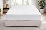 Oliver Smith - Organic Cotton - 10 Inch - Perfect Sleep - Comfort Plush Euro Pillow Top - Cool Memory Foam & Pocket Spring Mattress - Green Foam Certified - (furMattress_Chiland_10_Twin)