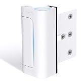 1 Pack Door Reinforcement Lock, Home Security Door Lock, Child Proof, White