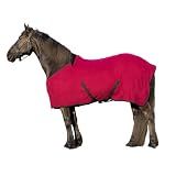 RESISTANCE Fleece Horse Cooler Blanket — Moisture Wicking, Post-Exercise Cool Down, Quick-Grip Closure, Hook & Loop Tabs, Polar Soft Fleece, Multiple Sizes & Colors