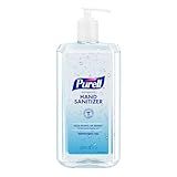 PURELL Advanced Hand Sanitizer Refreshing Gel, Clean Scent, 1 Liter Pump Bottle (Pack of 1) - 9632-04-CMR