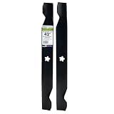 MaxPower 561713B 2-Blade Set for 42" Cut Poulan/Husqvarna/Craftsman Replaces 138498, 138971, 127843, 532138971, 532127843, 532138498, CMXGZAM110136