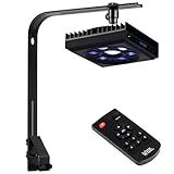 SMATFARM Aquarium Light-60 Watts Reef Light High Penetration Wide Coverage Sunrise Sunset Moonlight Saltwater Lights for Coral with Master Slave Group Control & Timer & Screen