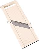 Benriner Super Slicer, with 4 Japanese Stainless Steel Blades, Beige