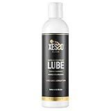 XESSO Water-Based Creamy Lube, Unscented 8.3 Fl Oz, Thick White Gel-Like Slippery Glide, Hypoallergenic for Women, Men & Couples. Made in US & Discreet Package. Package May Vary