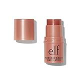 e.l.f. Monochromatic Multi Stick, Travel-Sized Luxuriously Creamy & Blendable Color For Eyes, Lips & Cheeks, Vegan & Cruelty-Free, Bronzed Cherry, 0.17 Oz