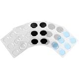 EASTROCK 30 Pieces Drum Dampeners Gels Silicone Gel Pads Drum Silencers for Drums Cymbals Tone Control (Four-color Mixing)
