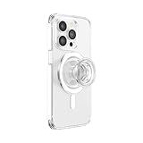 PopSockets Phone Grip for MagSafe, Magnetic Holder, Phone Stand - Clear