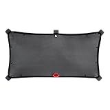 Munchkin Brica Magnetic Stretch-to-Fit Car Window Shades, Black, 1 Pack