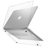 ProCase Protective Case for 15 Inch Microsoft Surface Laptop 7 2024 Release, Hard Shell Transparent Cover with Durable and Lightweight Design -Crystal