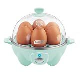 Dash Rapid Egg Cooker, 7 Eggs, Hard Boiled, Poached & Omelettes, Aqua