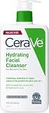 CeraVe Hydrating Cleanser with Hyaluronic Acid, Face Wash for Dry Skin,19oz