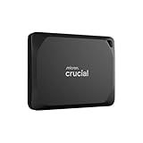 Crucial X10 Pro 1TB Portable SSD, Up to 2100MB/s Read, 2000MB/s Write, 3.2 USB-C, External Solid State Drive, Durable Storage for PC & Mac, for Professional Creators, Black - ‎CT1000X10PROSSD902
