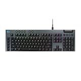 Logitech G915 X Wired Gaming Keyboard (Linear)- Black