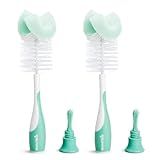 Munchkin® Sponge™ Bottle Brush, 2 Pack, Green