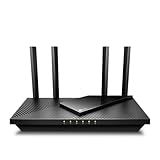 TP-Link AX1800 WiFi 6 Router V4 (Archer AX21) – Dual Band Wireless Internet, Gigabit, Easy Mesh, Works with Alexa - A Certified for Humans Device