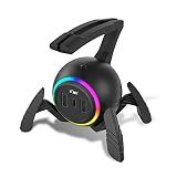 KIWIFOTOS Mouse Bungee RGB Gaming Mouse Cord Holder Controller
