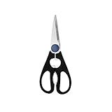 HENCKELS Kitchen Shears, Made in Japan, Kitchen Scissors, Multi-Purpose Scissors with Stainless Steel Blades, Built-In Bottle Opener & Soft Grip – Dishwasher Safe