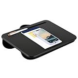 LAPGEAR Compact Lap Desk - Fits up to 15 Inch Laptops - Black - Style No. 43108