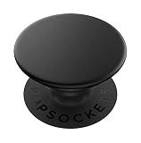 PopSockets Adhesive Phone Grip, Holder- Aluminum Black