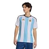 adidas Men's Standard Argentina 2026 Home Fan Jersey, White/Icey Blue