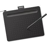 Wacom Intuos Small, Wired Graphic Drawing Tablet with Pen + Software