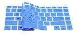 Keyboard Cover Compatible for 2020 2021 HP Envy X360 13 2-in-1 Fingerprint Reader 13t/13-ba 13m/13-bd 13z/13-ay Series, HP Envy 14 Laptop 14t/14-ebxxxx Series 14t-eb000 14-eb0010nr eb0003ns (Blue)