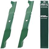 UDC Parts 405380 Husqvarna 46 Inch Mower Blades YTH22V46 Husqvarna Z246 532405380 RZ 4623 YTH 22V46 YTH20K46 YTH21K46 YTH22K46 YTA22V46 Craftsman Replace 594892801 / Medium Lift 2 Pack