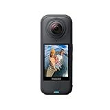Insta360 X4 Air - Lightweight 165g 8K 360 Camera, Invisible Selfie Stick Effect, Replaceable Lenses, Shoot First & Frame Later, Built-in Wind Guard, FlowState Stabilization, AI-Powered App