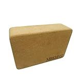MBKHFLL Cork Yoga Blocks, Natural Cork, High Density with Non Slip Surface, Eco-Friendly Accessories for Women, Ideal for Yoga, Pilates, Stretching…