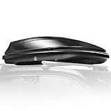 Auto Dynasty Hard Shell Roof Top Mount Cargo Carrier Travel Luggage Box