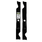 MaxPower 561739B 2 Blade Set for 46" Cut Craftsman, Husqvarna, Poulan Replaces OEM no. 405380, 594892801, 532405380, CMXGZAM110147