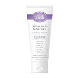 Belli Skincare Anti-Blemish Facial Wash Gel Cleanser | Anti Acne for sensitive skin, pregnancy safe, Natural Extract Face Wash for All skin types | 6.5 Ounce