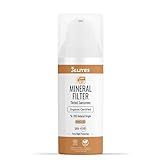 Aliye’s Tinted Organic Sunscreen SPF 50+ | Ecocert Cosmos Certified | 100% Mineral & Vegan Sun Protection | Safe for Sensitive Skin | 50ml (Natural)