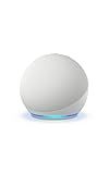 Like-New Amazon Echo Dot (newest model) - Vibrant sounding speaker, Designed for Alexa+, Great for bedrooms, dining rooms and offices, Glacier White