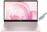HP 14" Laptop for Home & Office, 128GB UFS, 4GB RAM, 4-Core Intel Processor, Windows 11 with Microsoft Office 365, Tranquil Pink