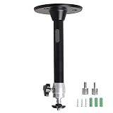 YiePhiot Mini Ceiling Wall Projector Mount Stand 175mm, Black