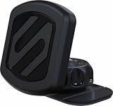 Scosche MAGDMB MagicMount Magnetic Phone Mount for Car, Dashboard Cell Phone Holder with 360° Adjustable Magnet Head, Universal Phone Stand for Car Compatible with iPhone, Samsung, and All Devices