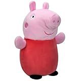 Squishmallows HugMees Original 10-Inch Peppa Pig - Medium-Sized Ultrasoft Official Jazwares Plush