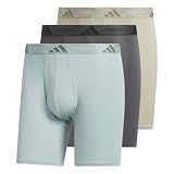 adidas Men's Microfiber Boxer Brief Underwear 3-Pack or 5-Pack
