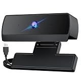 XOCLON 1080P HD Webcam, USB Plug & Play Computer Camera, Auto Low-Light Streaming Camera, Noise-Canceling Microphone Web cam - for Video on Laptop & Desktop