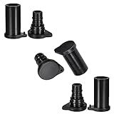 KarlKers Solar Connector Caps, IP67 Solar Panel Connector Cap Weather Resistant Dust Male and Female Cap for MC-4 Solar Connectors (3 Pairs)