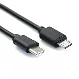 3FT USB C to Micro USB Data Transfer & Charge Cable for Old Devices/Phones