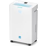 Dehumidifier, 4500 Sq.Ft Dehumidifier for Basement, with Drain Hose, Humidity Control and Auto Shut-off, Quiet Smart Compressor for Home, Bathroom, Garage and Large Rooms