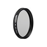Amazon Basics Circular Polarizer 16 Multi-Layer Coatings Camera Lens Filter with 360° Rotatable Frame - 55 mm